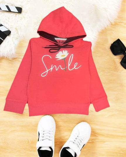 SMILE GIRL KIDS HOODIE