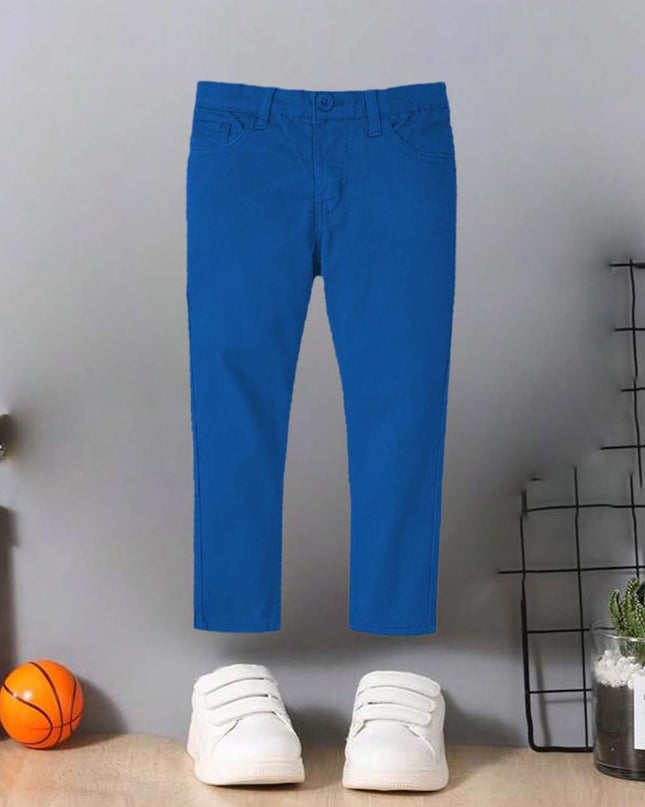 NAVY BLUE cotton slim fit