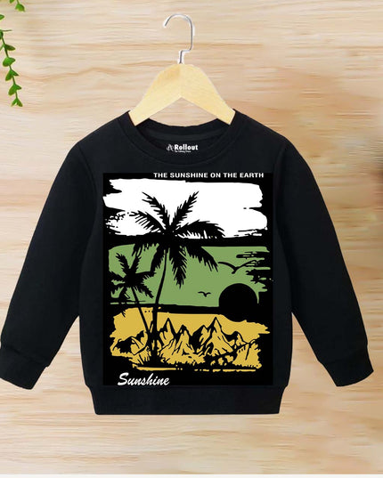 Black sunshine sweatshirt