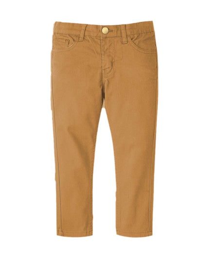 Camel Brown cotton pent slim fit - RollOutBrand # # #