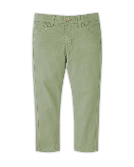 Pistach Slim fit cotton pent - RollOutBrand # # #