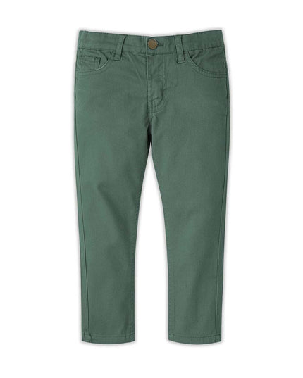 Green SLIM Fit Cotton Pant - RollOutBrand # # #
