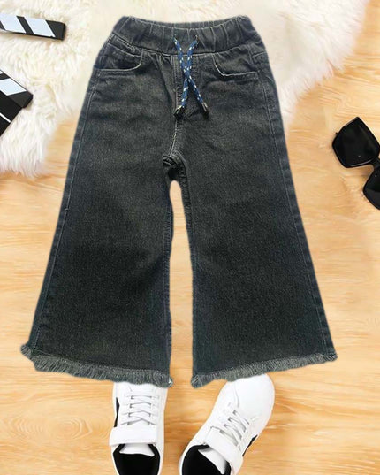 Lady Grey flare flapper denim jeans