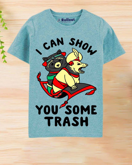Mid blue (i can show you some trash)Tshirt