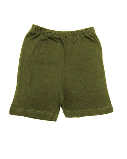 GREEN{henna} JERSI SHORTS - RollOutBrand # # #
