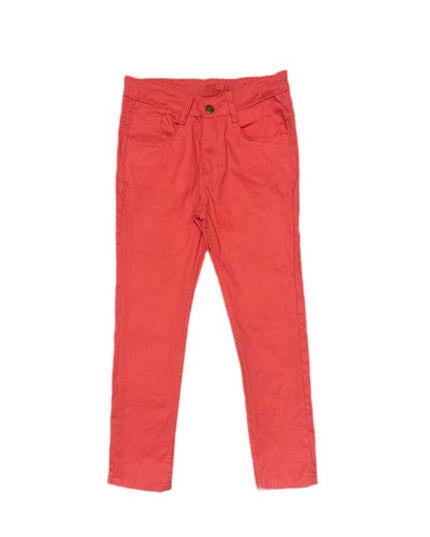 Imperial Red cotton pent slim fit - RollOutBrand # # #