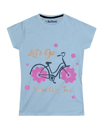 SKY BLUE cycl TSHIRT - RollOutBrand # # #