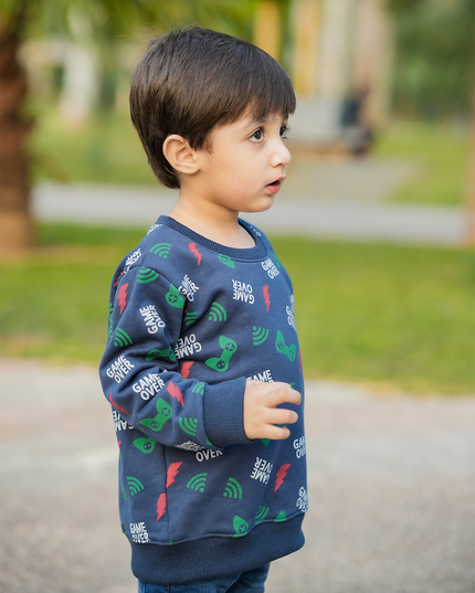 Gamer Print Sweatshirt