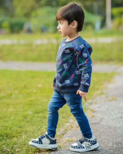 Gamer Print Sweatshirt