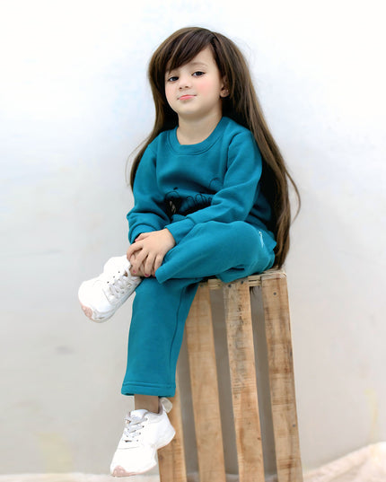 Sweet Teal Fleece tracksuit