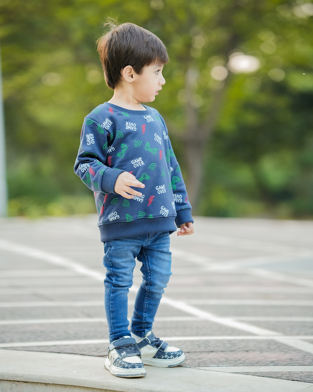 Gamer Print Sweatshirt