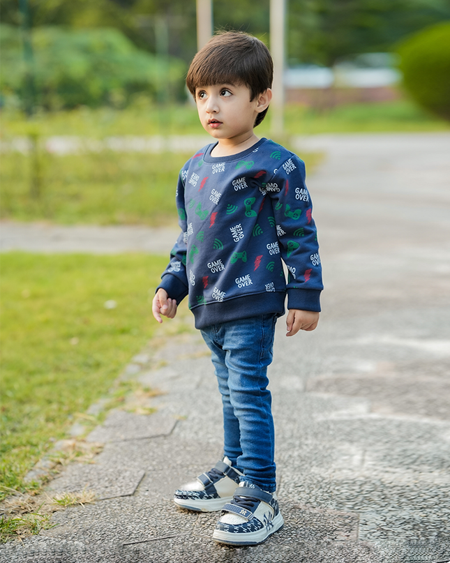 Gamer Print Sweatshirt