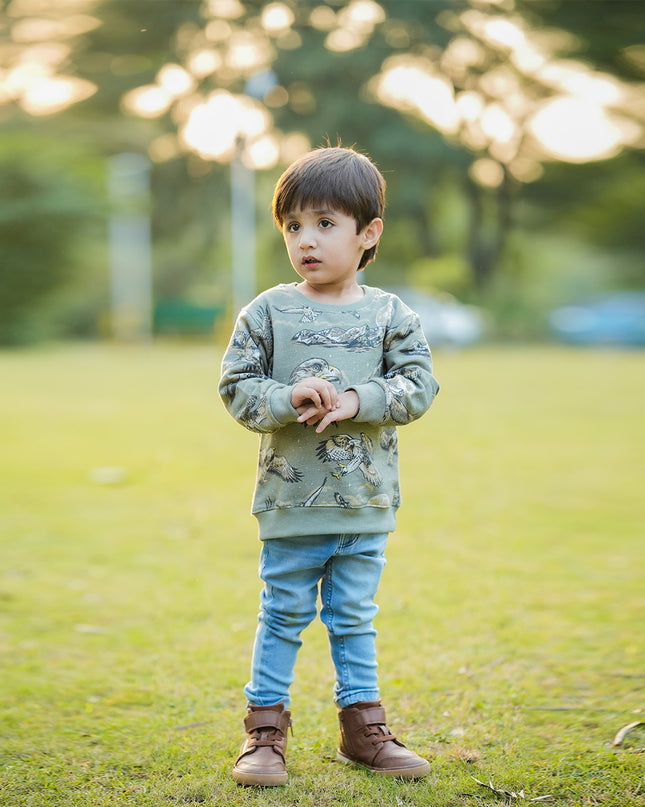 Eagle Printed Sweatshirt