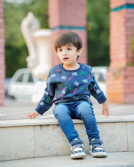 Gamer Print Sweatshirt