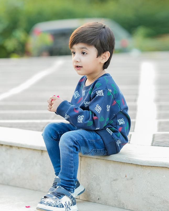 Gamer Print Sweatshirt