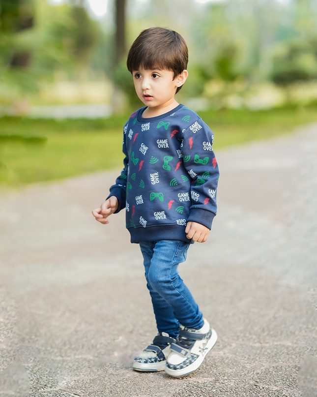 Gamer Print Sweatshirt