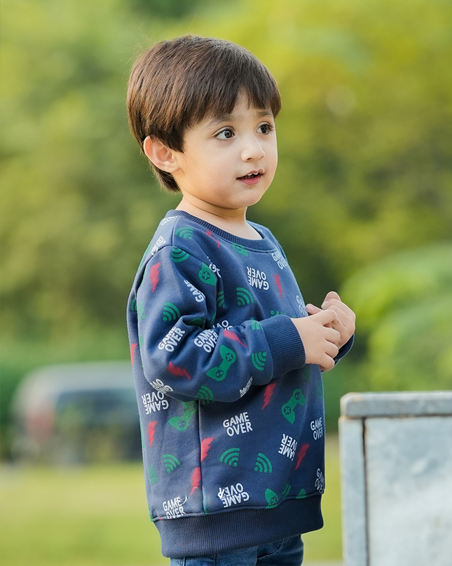 Gamer Print Sweatshirt