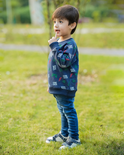 Gamer Print Sweatshirt