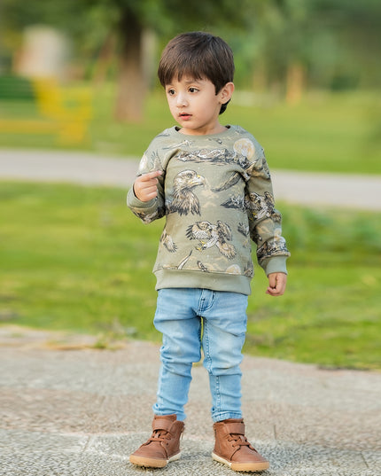 Eagle Printed Sweatshirt