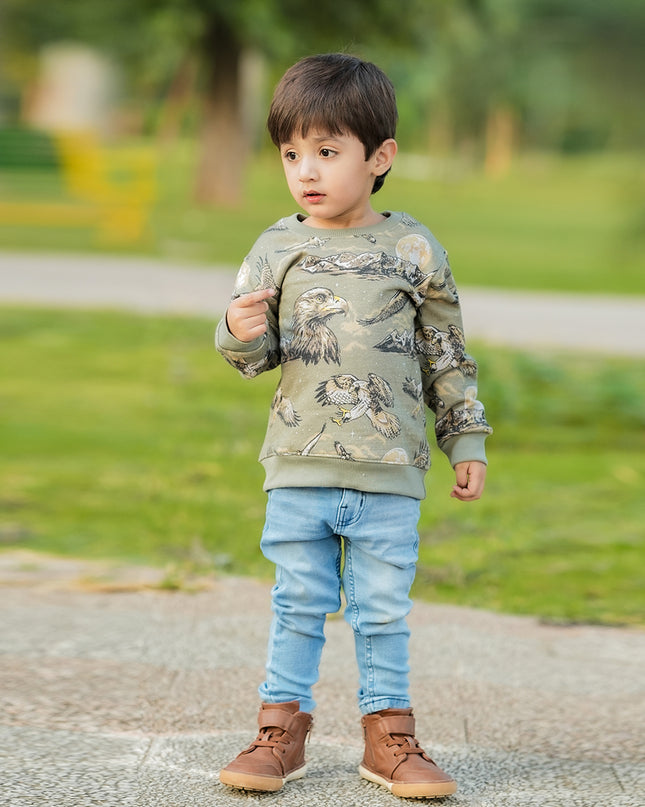 Eagle Printed Sweatshirt