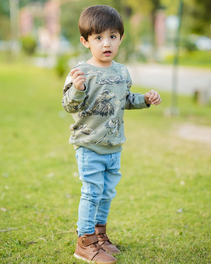 Eagle Printed Sweatshirt