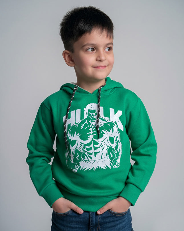 Hulk green kids hoodie