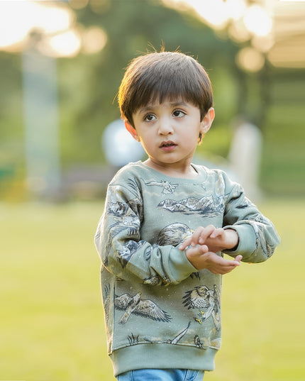 Eagle Printed Sweatshirt