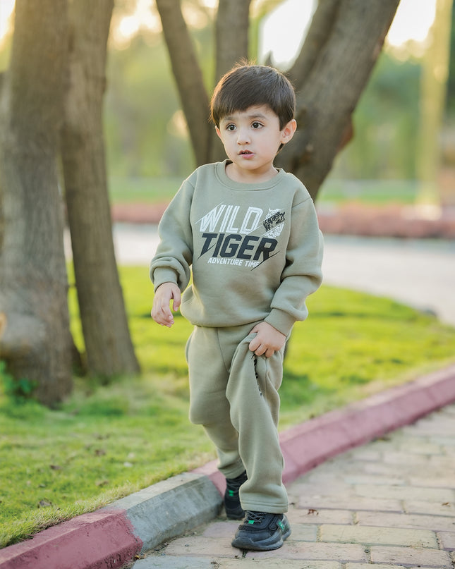 Grey Wild Tiger Tracksuit