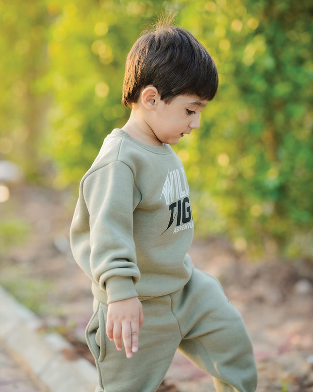 Grey Wild Tiger Tracksuit