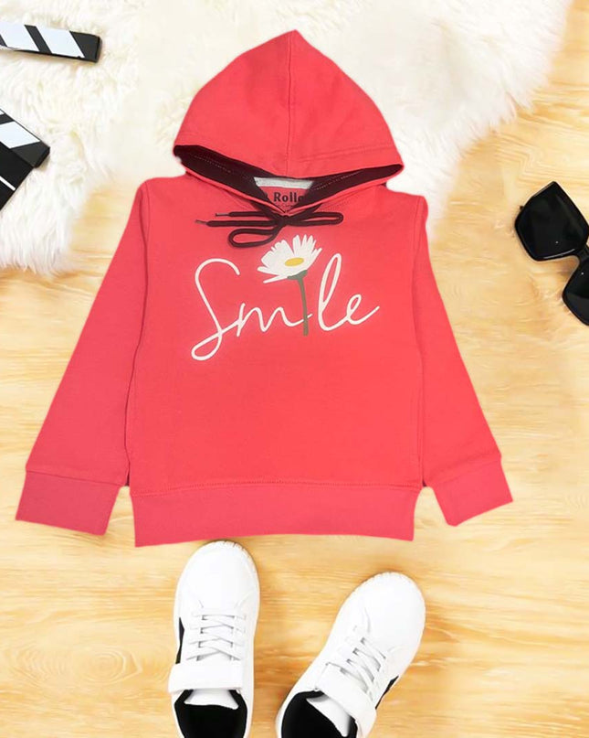 SMILE GIRL KIDS HOODIE