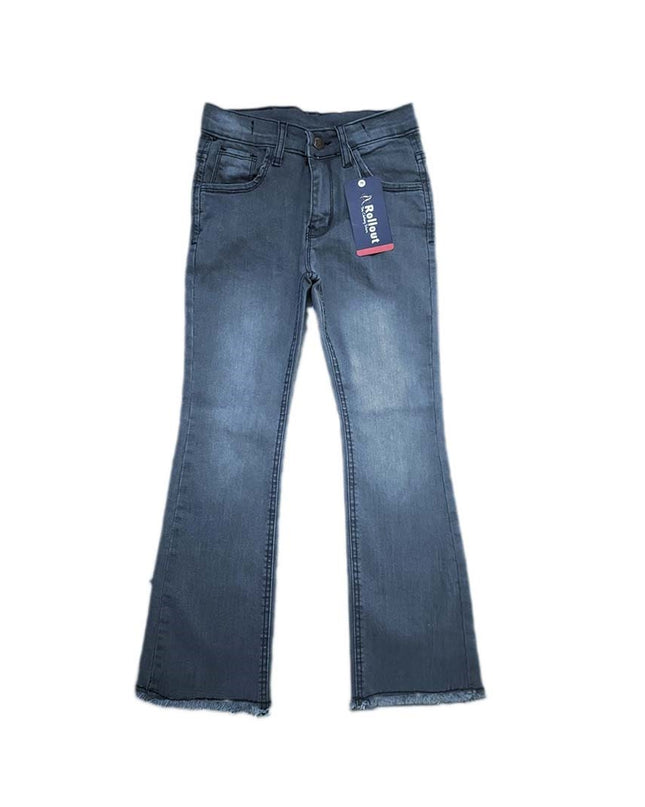 Girl Grey Belbotom jeans - RollOutBrand # # #