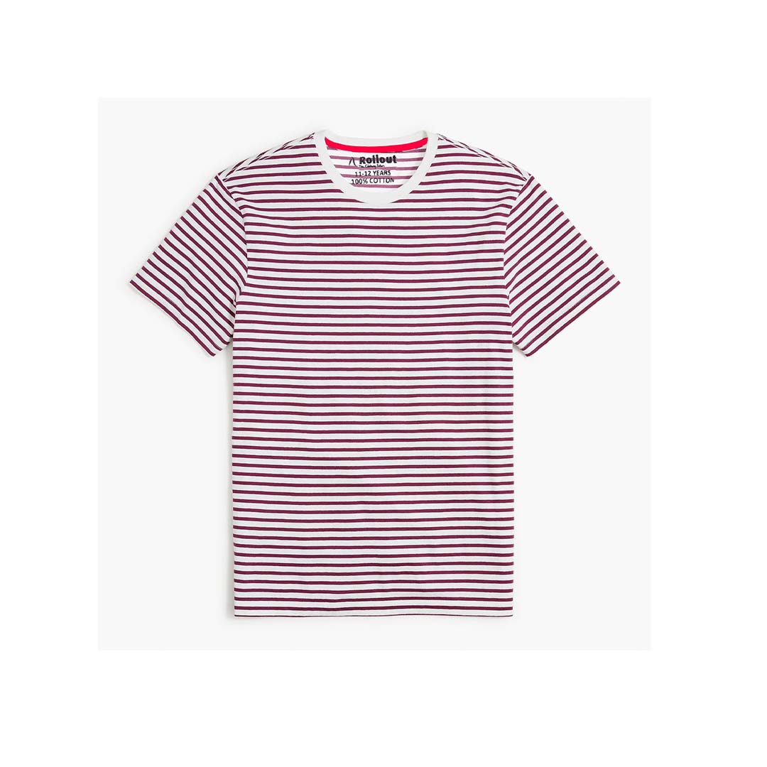 Red & White T-shirt - RollOutBrand # # #