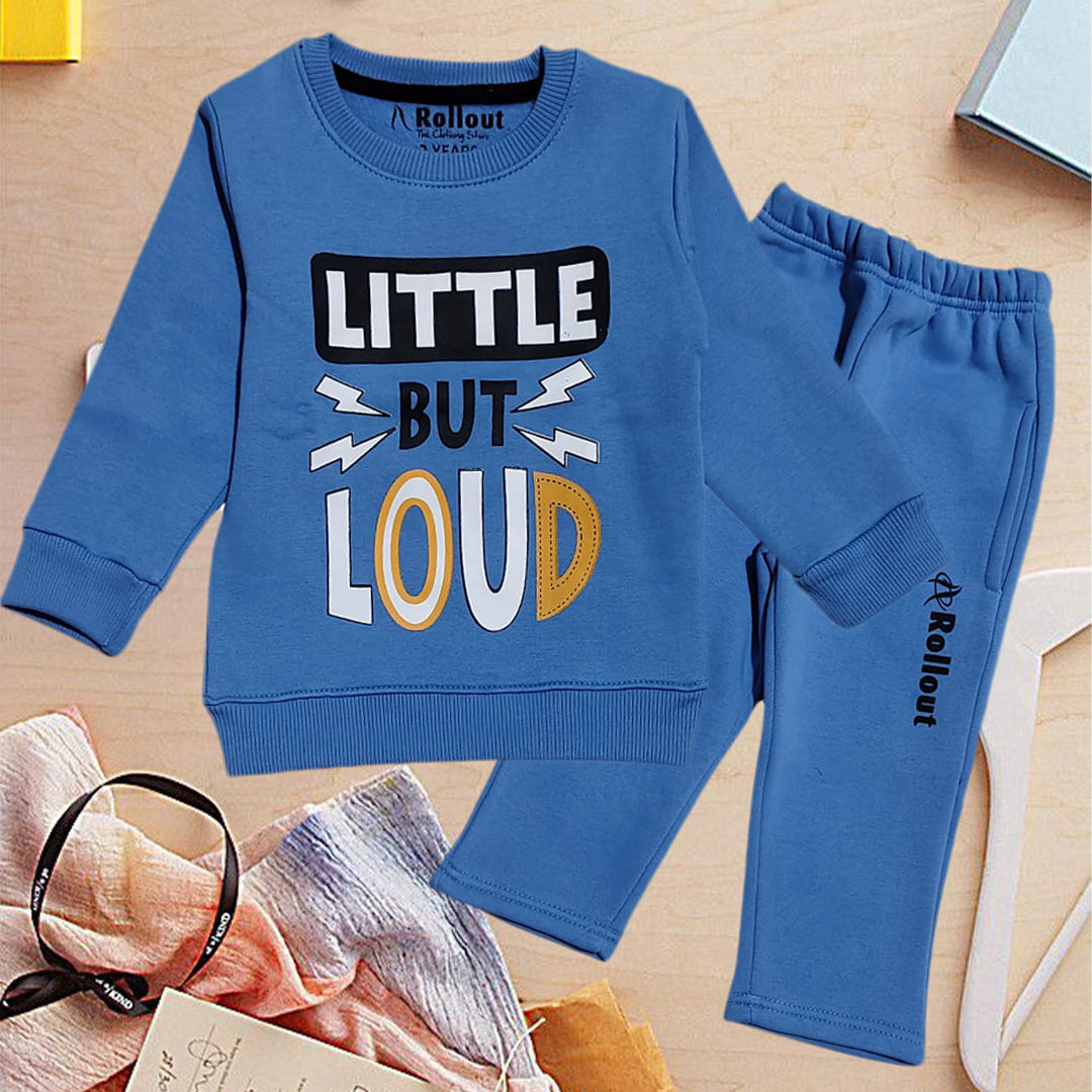 Sky blue(LITTLE BUT LOUD) track suit