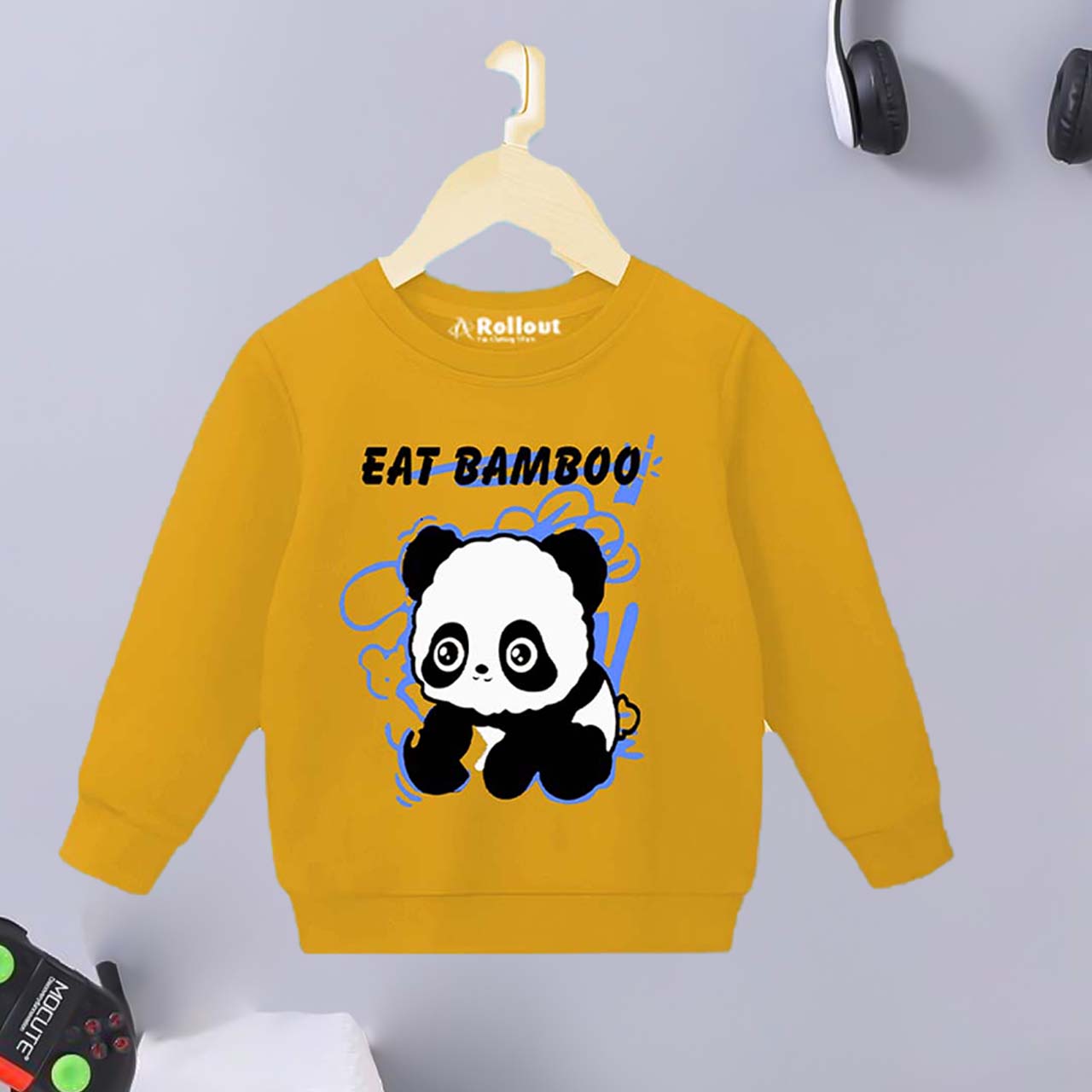 EAT BAMBOO panda sweatshirt