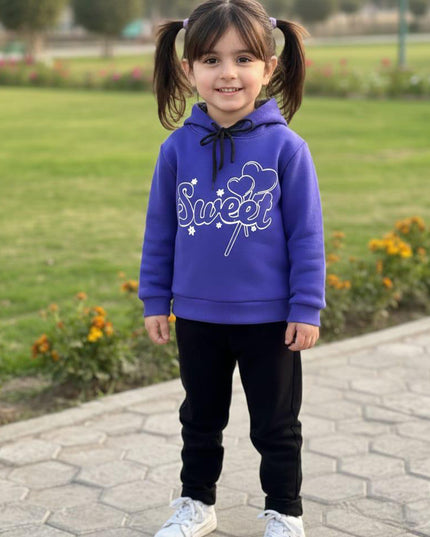 Blue( SWEET) stylish hoodie