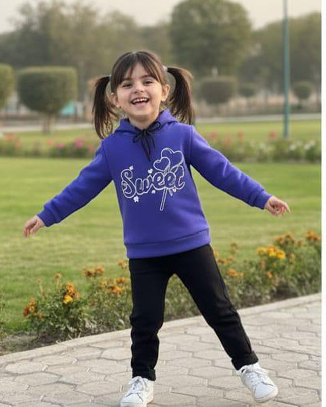 Blue( SWEET) stylish hoodie