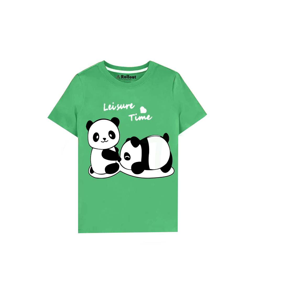 Time Panda Kids T- Shirt