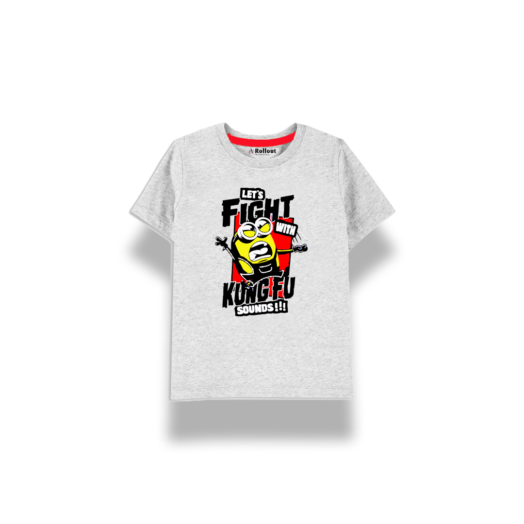 Fight Kungfu  kids T- Shirt