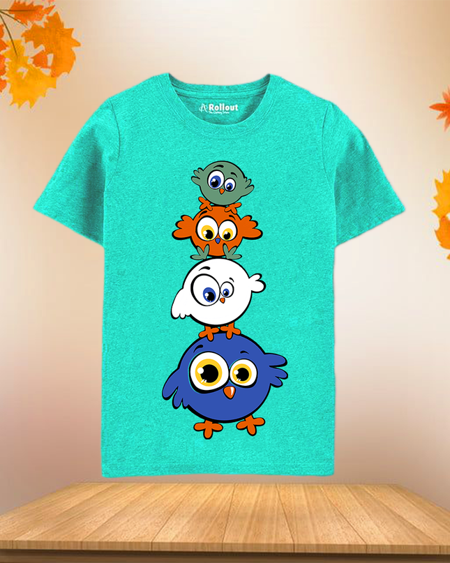 ANGRYBIRDS cartoon printed Tshirt