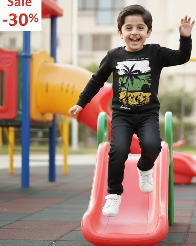 Black sunshine sweatshirt