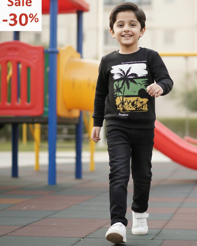 Black sunshine sweatshirt