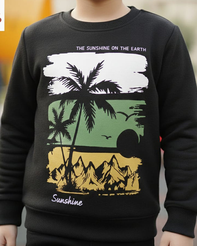 Black sunshine sweatshirt