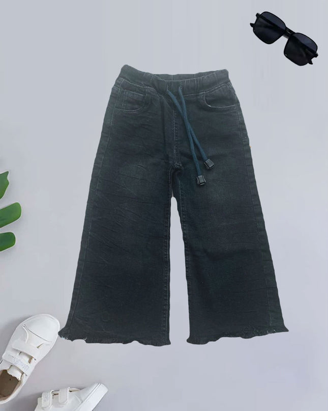 Dark Grey Marble Flapper Jeans