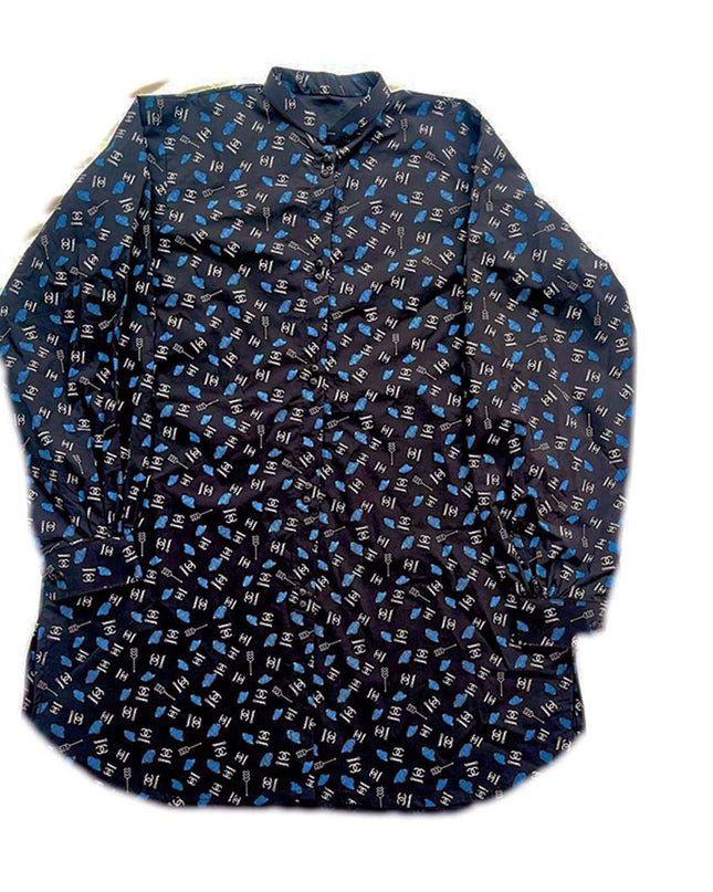 Girls Designer Fashionable summer Stylish shirts Black printed