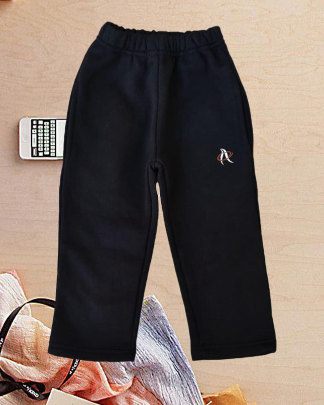 Kids Rollout black warm trouser