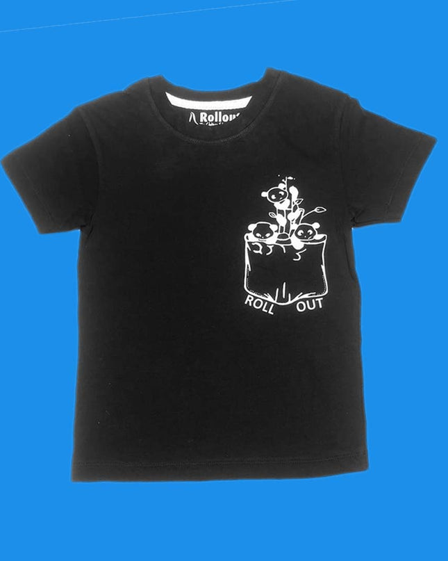 Black Printed T Shirt - RollOutBrand # # #