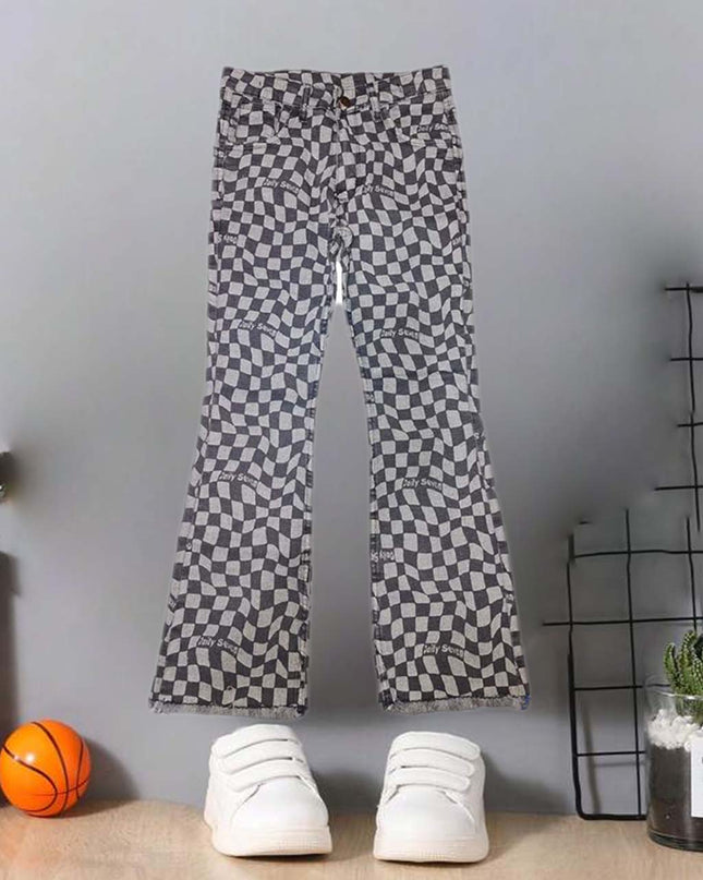 Girl Fashion Belbotom jeans