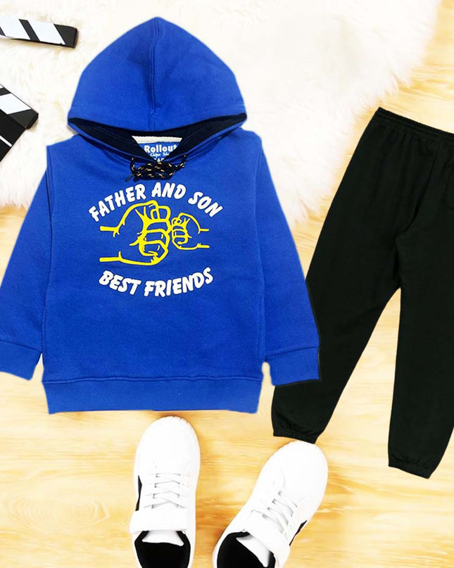 Father son best friend hoodie set