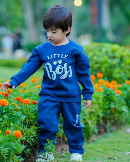 Little BOSS blue  sweatshirt