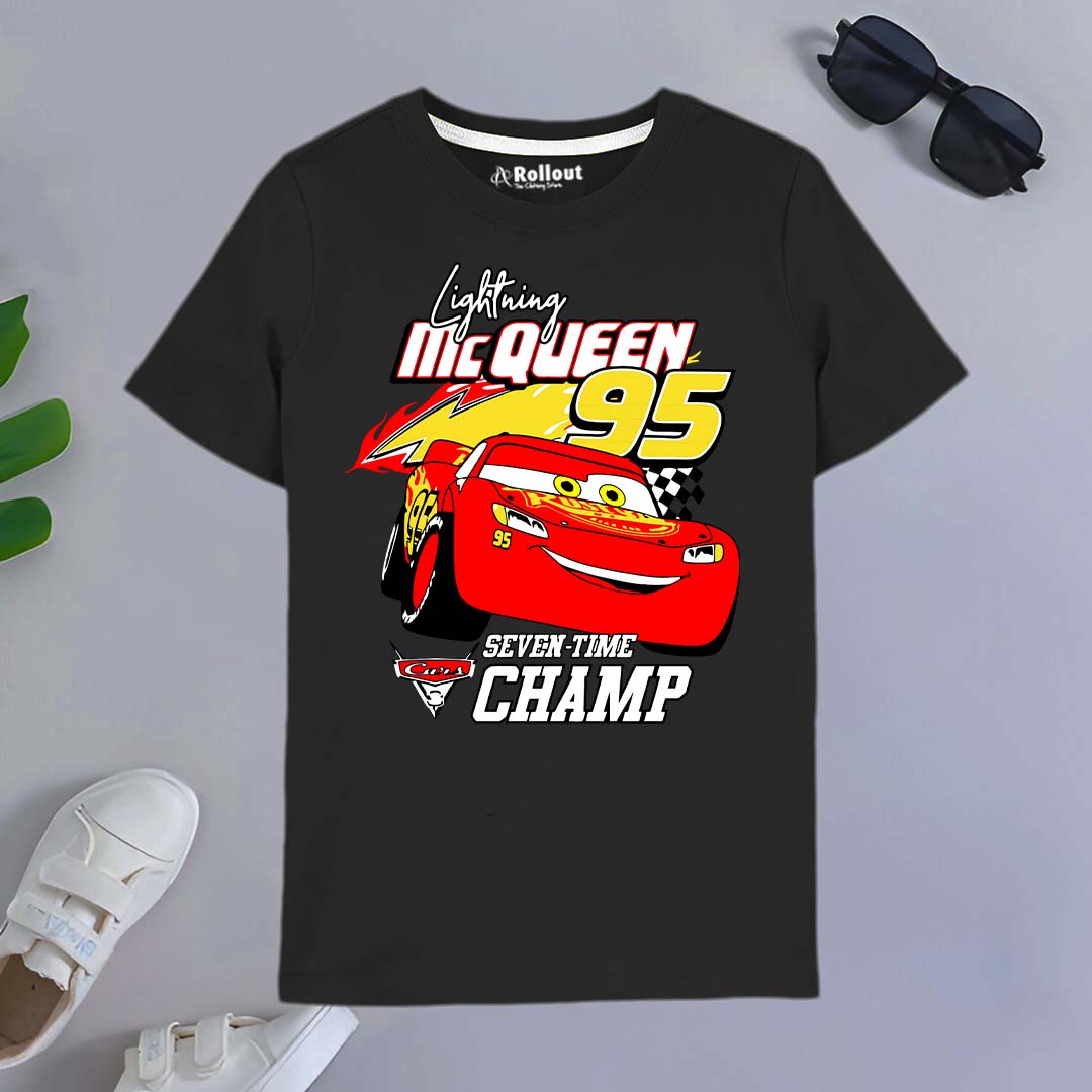 Black 95 car champ Tshirt